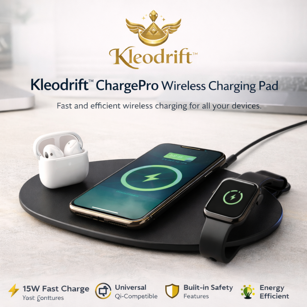 Kleodrift™ ChargePro Wireless Charging Pad