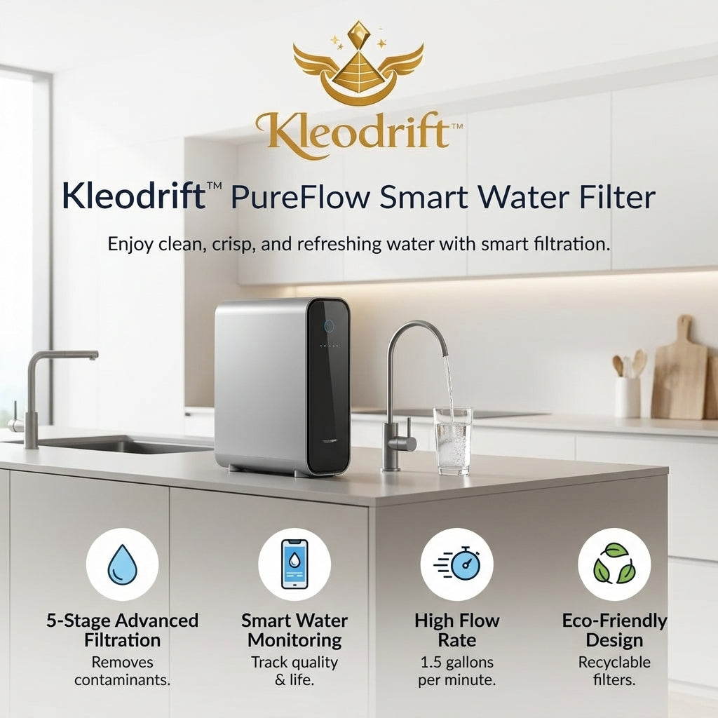 Kleodrift™ PureFlow Smart Water Filter
